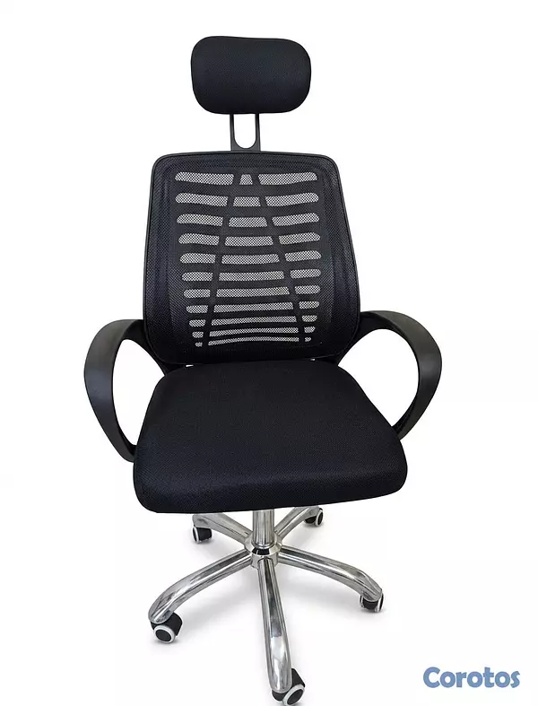 muebles y colchones - Silla Ejecutiva con Reposacabeza y Ajuste Completo 1