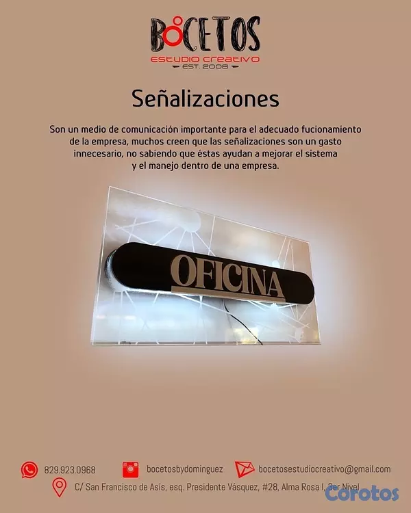servicios profesionales - señalizaciones  3