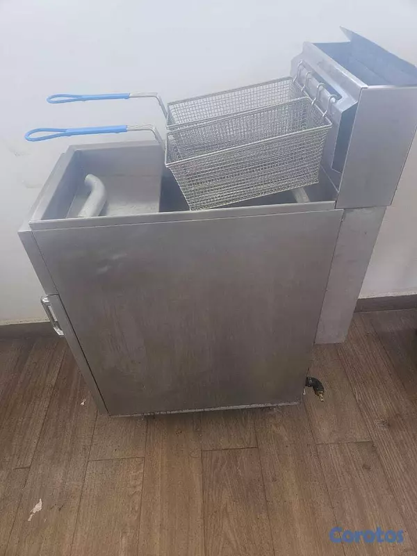equipos profesionales - Freidora Industrial ROYAL Doble Canasta en Acero I 5