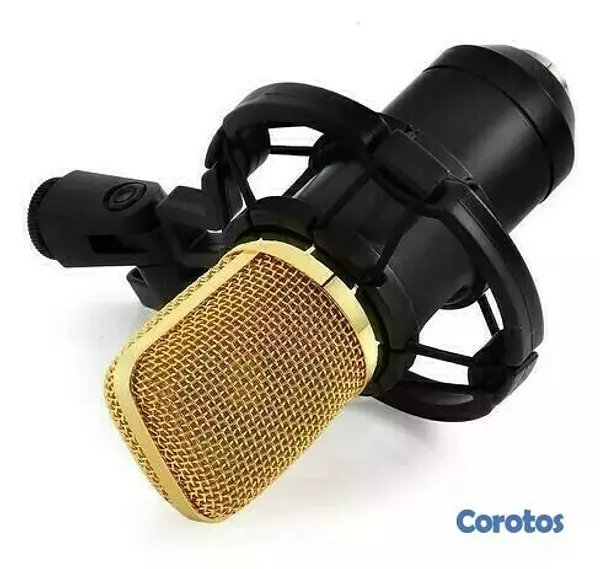 camaras y audio - Kit de microfono condensador bm800 con pedestal de mesa 4