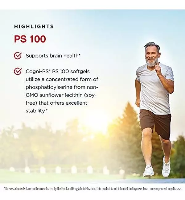 Salud y Equipamiento Médico - Jarrow Formulas 100 Mg Fosfatidilserina (ps) Apoya La Salud 4