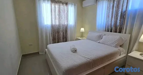 apartamentos - 6to piso amueblado con derecho azotea villa olga  2