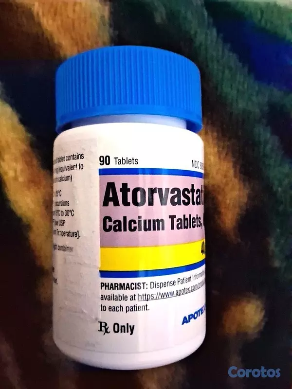 Salud y Equipamiento Médico - Frasco de 90 pastillas de Atorvastatin 40MG  4
