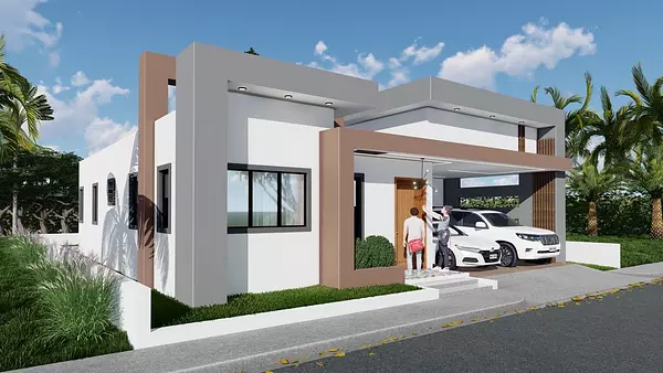 casas - casa nueva y económica en puerto plata  2