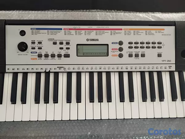 instrumentos musicales - PIANO YAMAHA YPT 260 5 OCTAVAS !!EXCELENTE ESTADO! 2
