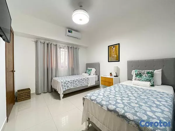 apartamentos - Apartamento totalmente amueblado en Bella vista 4