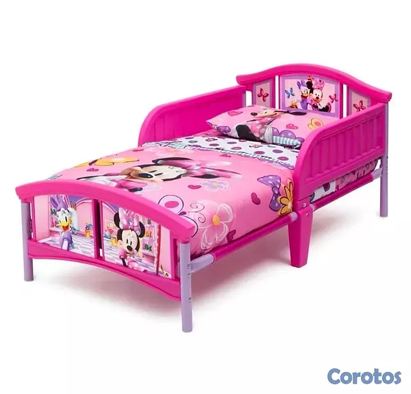 juguetes - CAMA TOODLER 29x54” PARA NIÑAS DE 1-6 años NUEVA EN SU CAJA INCLUYE COLCHÓN  2