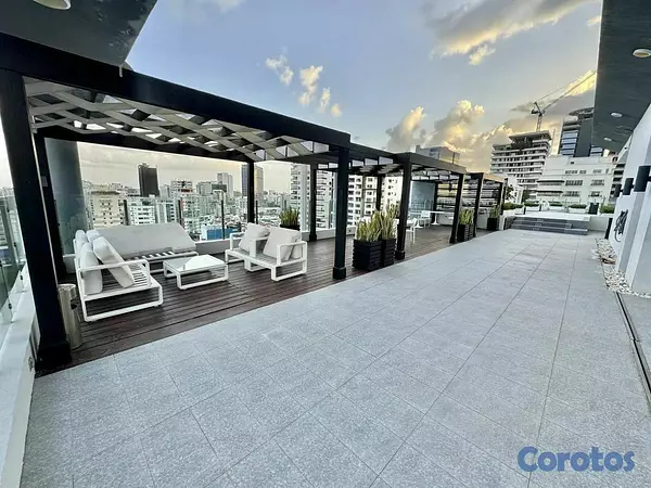 apartamentos - Alquilo apartamento amueblado en Piantini  3