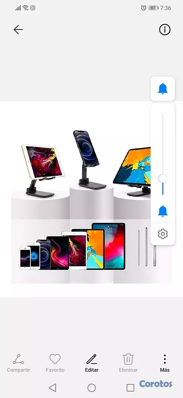 celulares y tabletas - Base para celulares  5