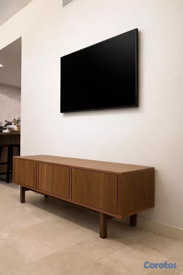 muebles y colchones - Mueble para TV IKEA STOCKHOLM Moderno  4