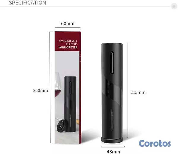 cocina - Descorchador eléctrico para vino – Fácil y rápido  2