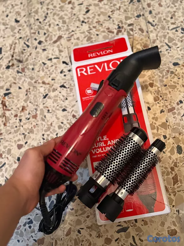 salud y belleza - plancha y cepillo secador profesional en excelente 4