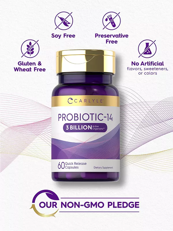 Salud y Equipamiento Médico - Probiotico Carlyle Para Mujeres Y Hombres 4
