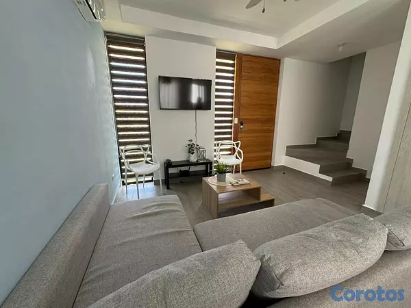 apartamentos - ALQUILO CASA A MINUTOS DE LA PLAYA EN PUNTA CANA 5