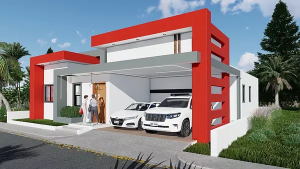 casas - casa nueva y económica en puerto plata  3