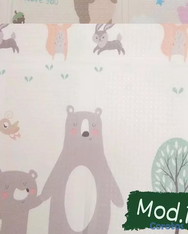 juguetes - ALFOMBRA PLEGABLE PARA BEBÉS INCLUYE BOLSO NUEVA  6