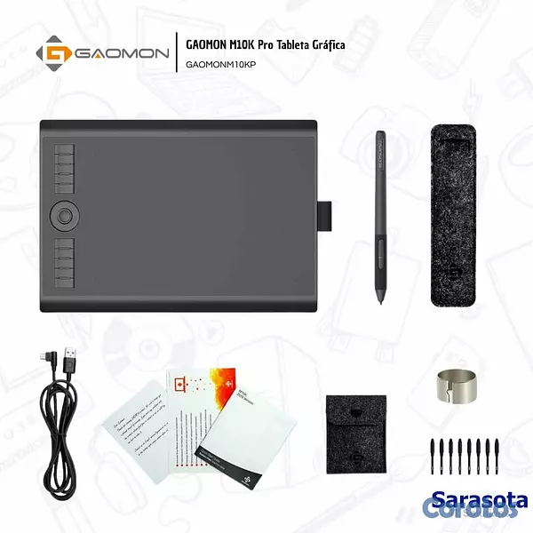 otros electronicos - Gaomon M10K Pro Tableta Gráfica 2