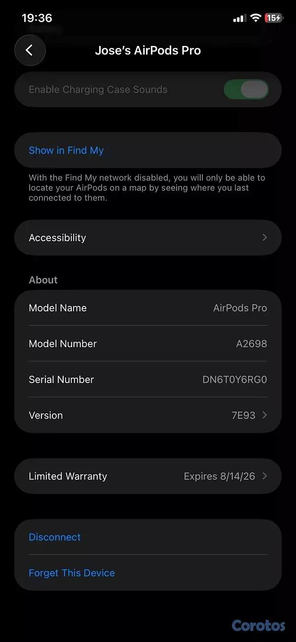 camaras y audio - Airpods Pro (2da generación) 8