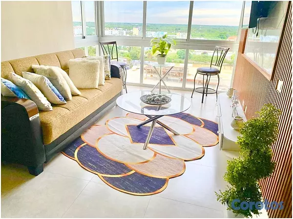 penthouses - ALQUILO PENTHOUSE AMUEBLADO CON VISTA AL MAR EN EN 3