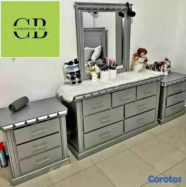 muebles y colchones - Juego de gavetero completo  1