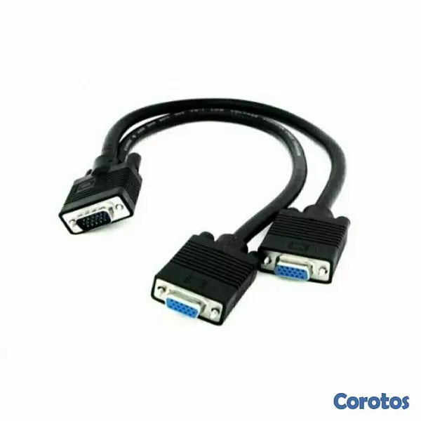 accesorios para electronica - CABLE AGILER SPLITTER VGA PARA 2 MONITORES EN UN EQUIPO (AGI-1146)