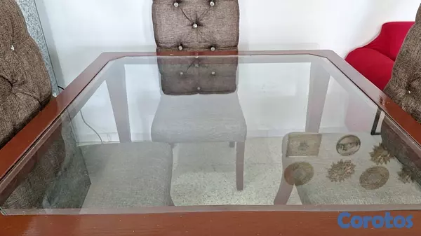 muebles y colchones - Comedor de 4 sillas  5