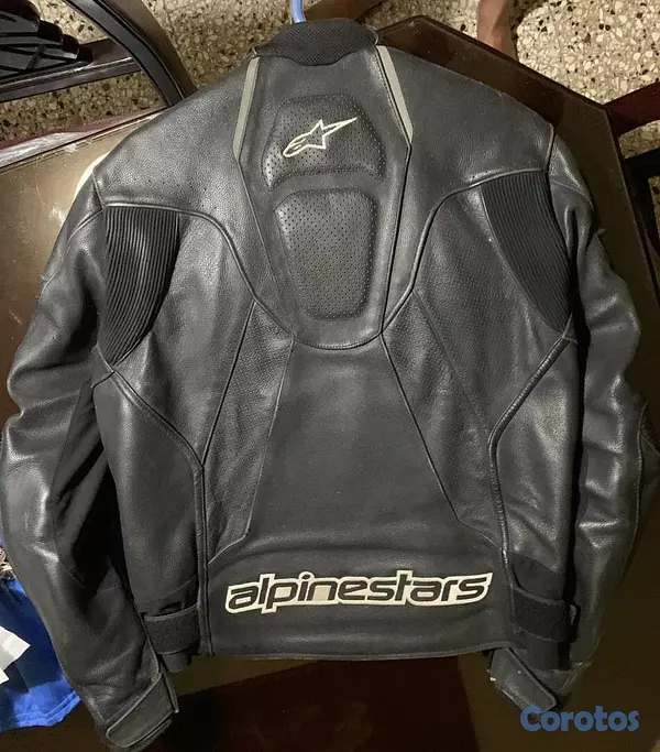 ropa para hombre - Chaleco de cuero Alpinestars 4