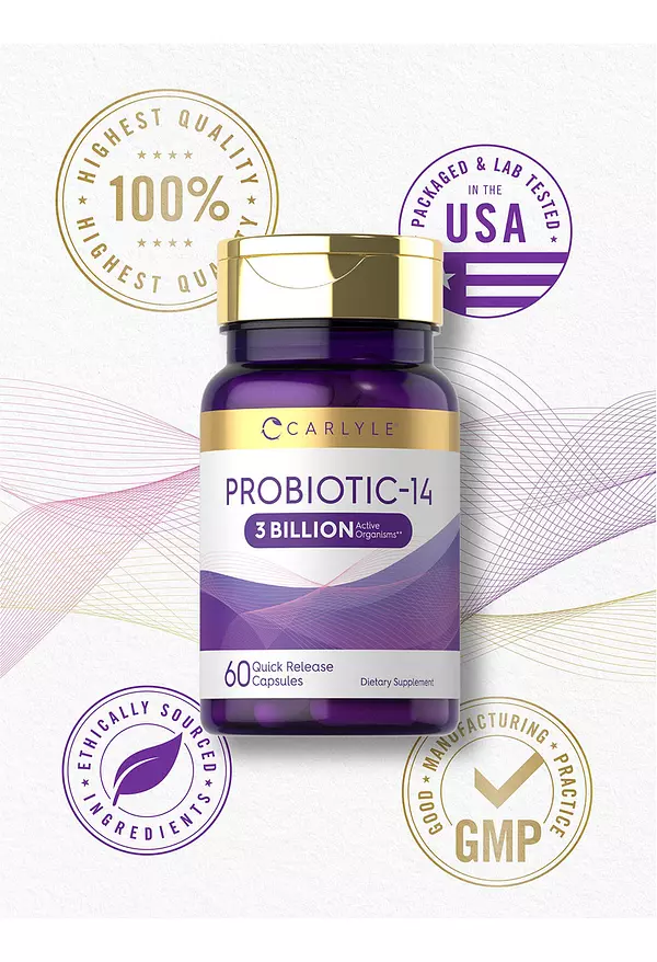 Salud y Equipamiento Médico - Probiotico Carlyle Para Mujeres Y Hombres 5