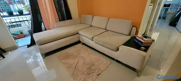 muebles y colchones - sofá tipo L en buen estado  4