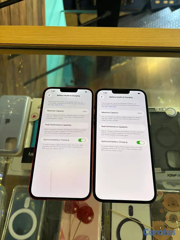 celulares y tabletas - iphone 14 plus azul rojo 128 GB Desbloqueado.**Som 1