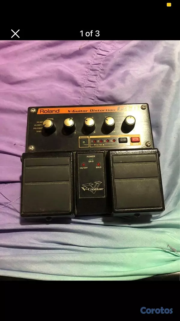 instrumentos musicales - se vende varios pedales para guitarra eléctrica y tuners para afinación  2