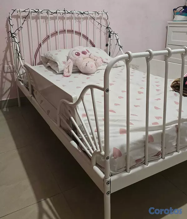 muebles y colchones - CAMA EXTENDIBLE IKEA INCLUYE TABLILLA 2