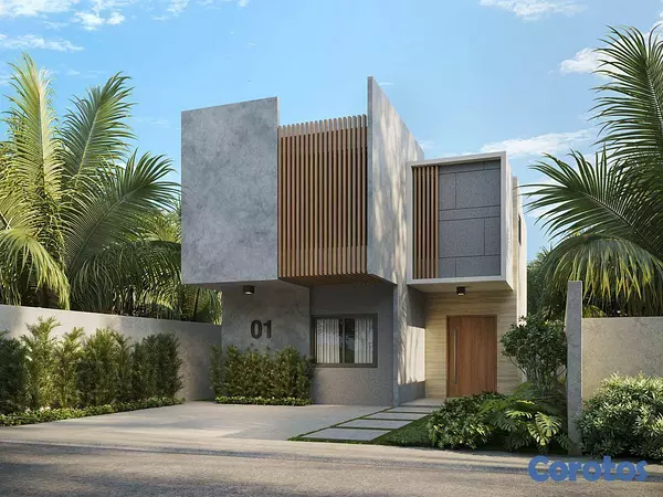 casas - Casas de 3 Habitaciones con Patio en Ecos Yard, Av 4
