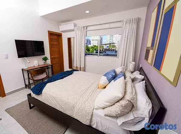 apartamentos - Apartamento Amueblado Condo Hotel Piantini  7