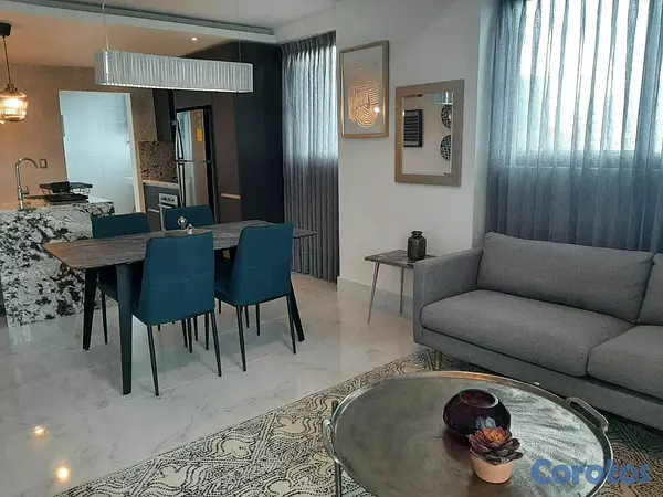 apartamentos - Apartamento Alquiler Piantini Amueblado UNA Habita 2