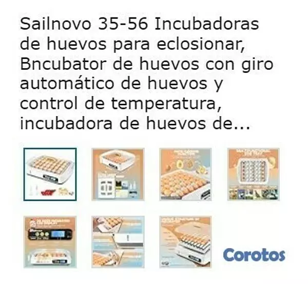 equipos profesionales - Incubadora de huevos 2