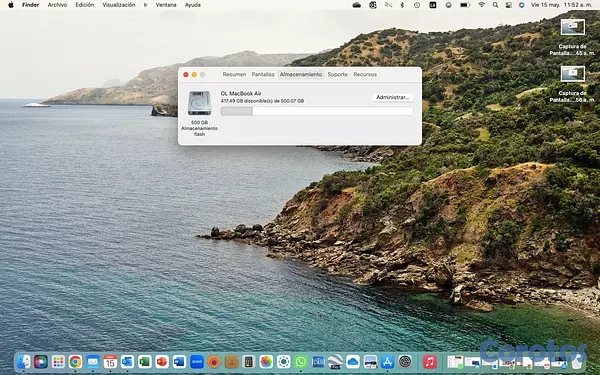 computadoras y laptops - MacBook Air 2015 I7  4