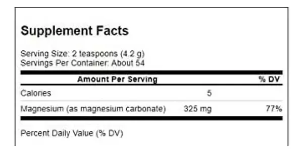 Salud y Equipamiento Médico - Magnesio 325mg Natural Vitality - G A $7 - G A $763 2