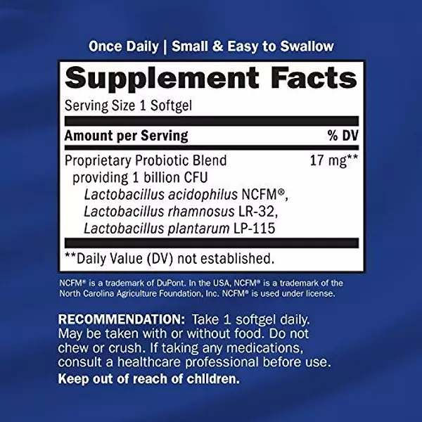 Salud y Equipamiento Médico - Nature's Way Probiotic Pearls Women's, 1 Billion 4