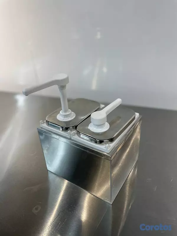 equipos profesionales - Dispensador de salsas aderesos catchup mayonesa 6