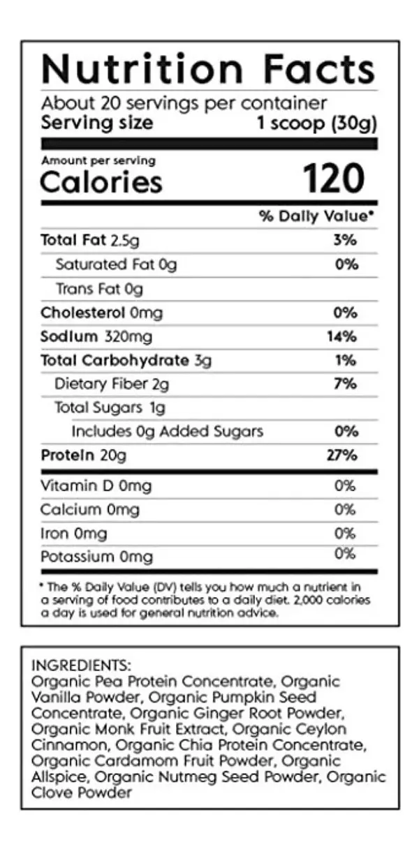 Salud y Equipamiento Médico - Proteina Vegana Chai 306g - G A $716 2