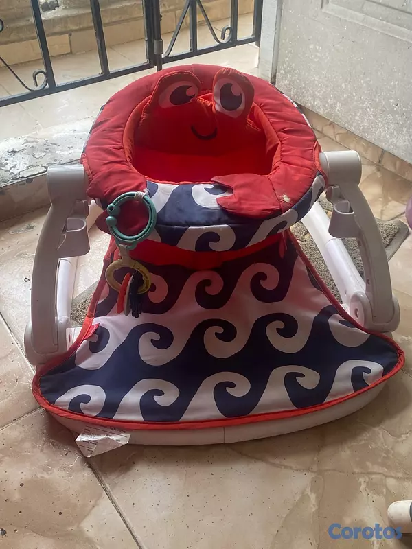 coches y sillas - silla para bebé ojo no hay forma de ponerles patas  2