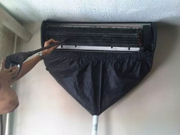 aires acondicionados y abanicos - Forro funda para lavar aire acondicionado split consola 3