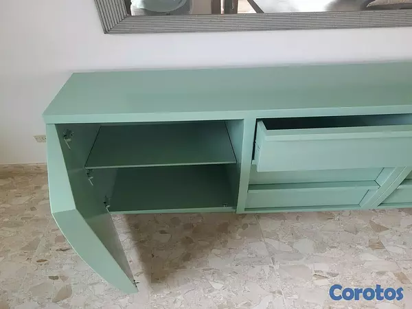 muebles y colchones - Estante Buffetera 79x18x33 pulgadas 2