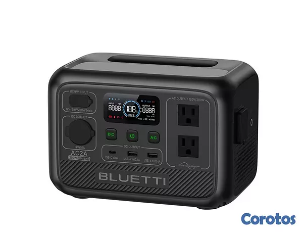 plantas e inversores - BLUETTI AC2A 300W 204Wh Portable  5
