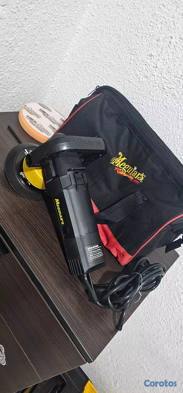 equipos profesionales - Pulidora-Brilladora Melguiars con su estuche  7