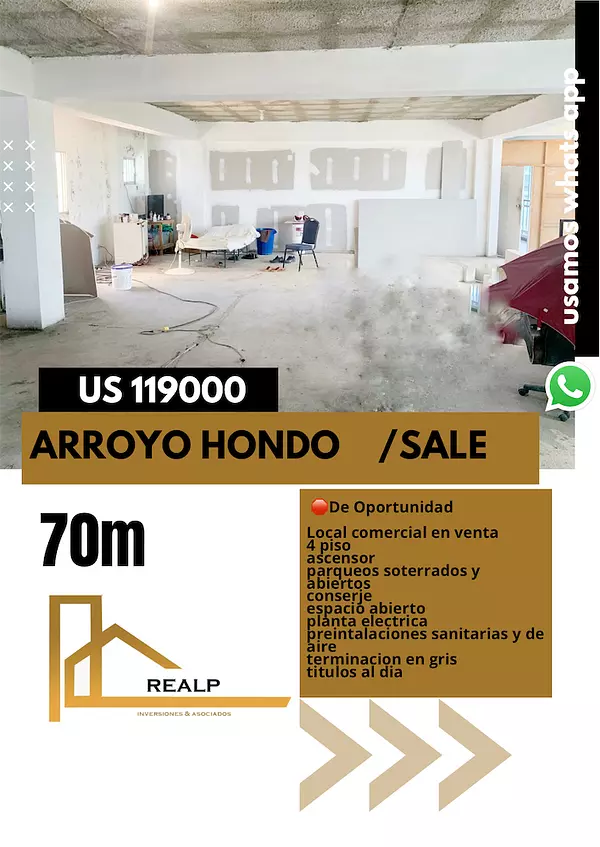 oficinas y locales comerciales - Local en venta en Arroyo Hondo  1