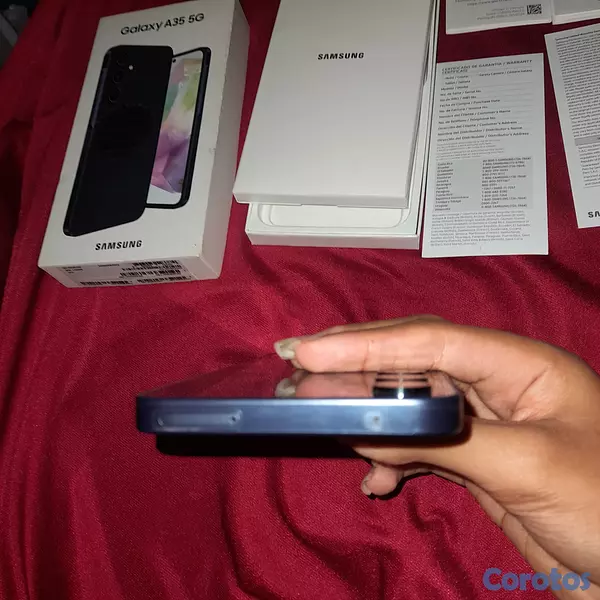 celulares y tabletas - Samsung Galaxy A35 5G (256GB / Navy) - ¡Impecable! 3