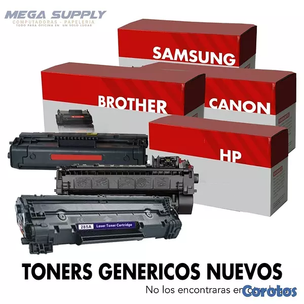 impresoras y scanners - Tenemos Todos los Toners NUEVOS, No Importa el Modelo,Tanto Negro,como de colore