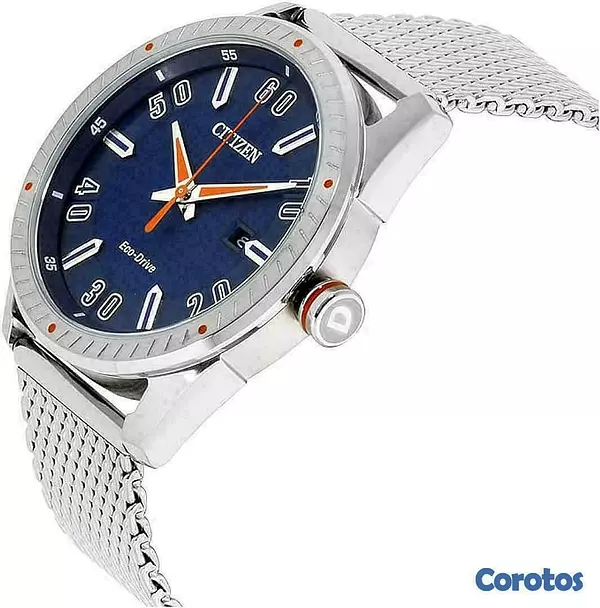 joyas, relojes y accesorios - Reloj de pulsera Eco-Drive BM6990_55L Blue Dial 2